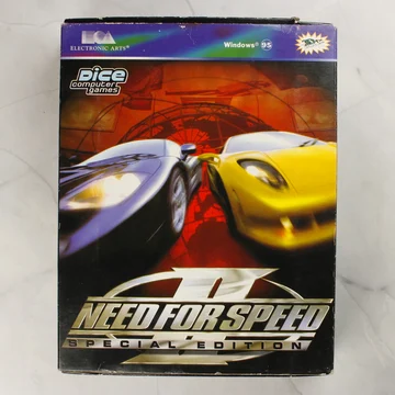 Need for Speed II Special Edition nagy dobozos PC játék elölnézete