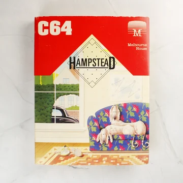 Hampstead C64 videójáték dobozának előlapja