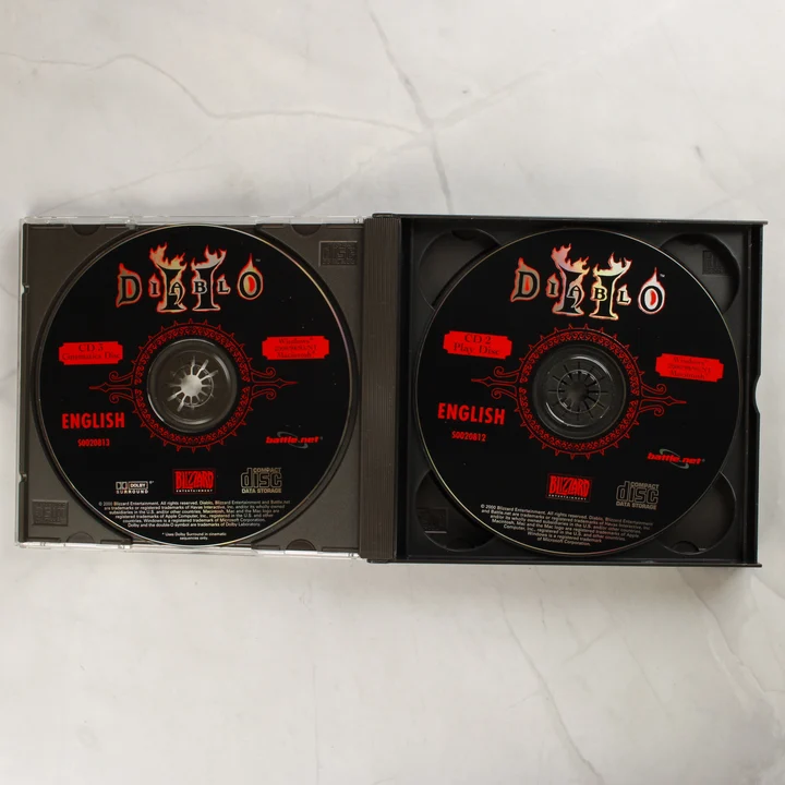 Diablo II Play Disc és Cinematics Disc