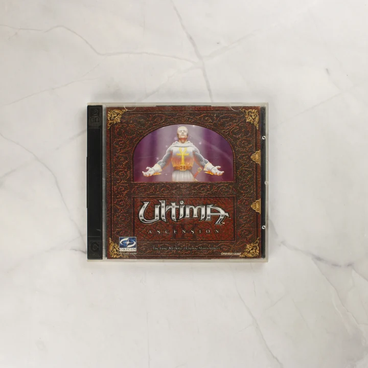 Ultima IX CD-tok Ultima IX Ascension CD-tok elölnézet