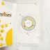 Nyitott PSP tok a LocoRoco UMD lemezzel