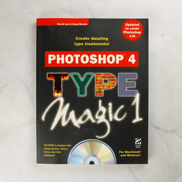 Photoshop 4 Type Magic 1 könyv előlapja
