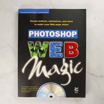 Photoshop Web Magic könyv előlapja
