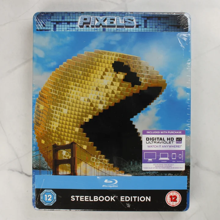 Pixels Steelbook Edition Blu-ray előlap