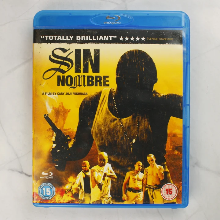 Sin Nombre Blu-ray elülső borító Sin Nombre Blu-ray film elülső borítója