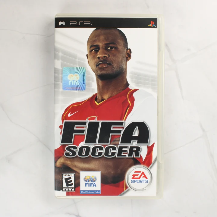 FIFA Soccer PSP borító FIFA Soccer PSP játék elölnézete a tokban