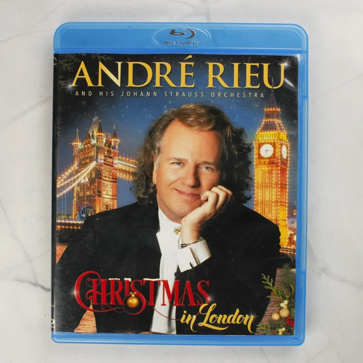 André Rieu Christmas in London Blu-ray előlap André Rieu Christmas in London Blu-ray tok előlapja
