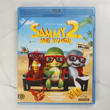 Sammy 2: Nagy kalandja Blu-ray tok elölnézete