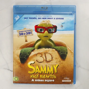 Sammy nagy kalandja Blu-ray tok elölnézete