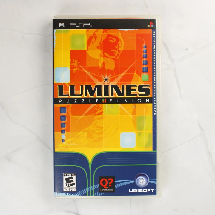 Lumines: Puzzle Fusion PSP játék elülső borítója