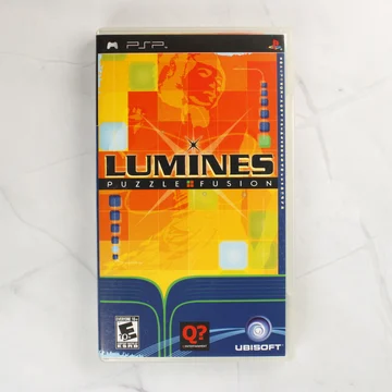 Lumines: Puzzle Fusion PSP játék elülső borítója