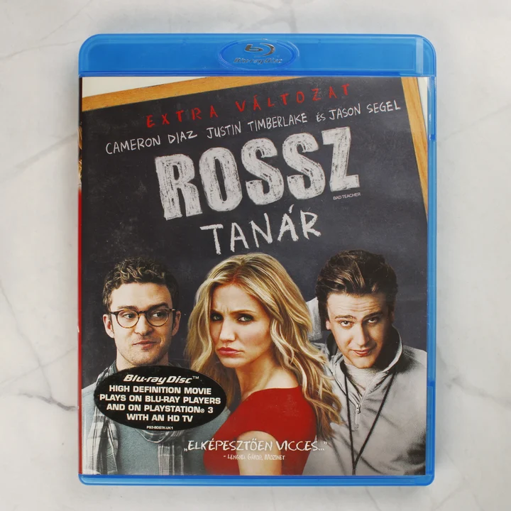 Rossz tanár Blu-ray film előlapja