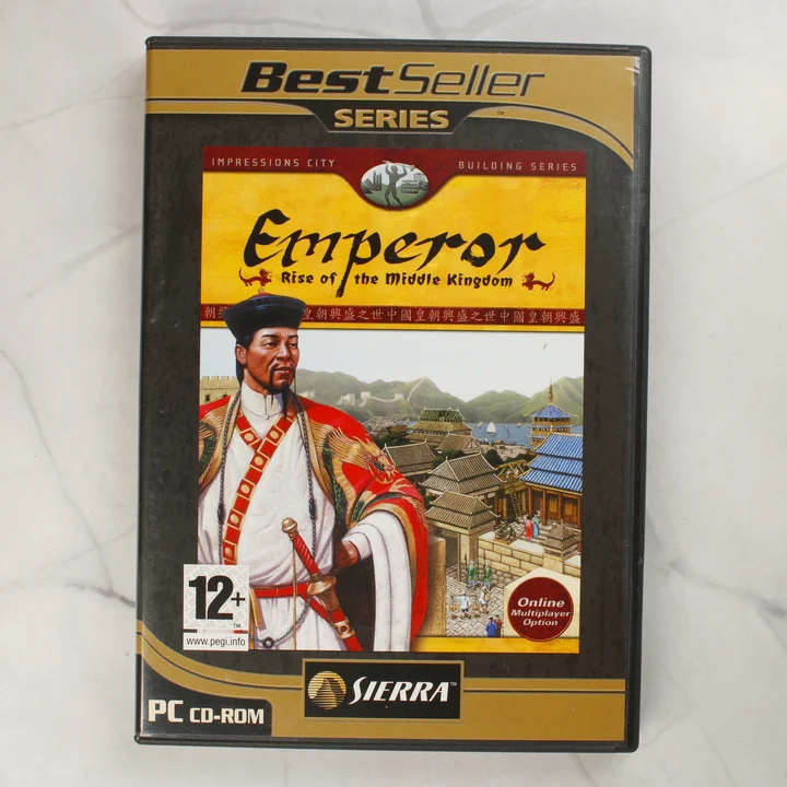 Emperor Rise of the Middle Kingdom előlap Emperor: Rise of the Middle Kingdom PC játék borítója