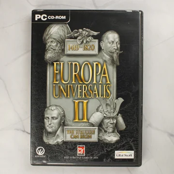 Europa Universalis II PC játék első borítója