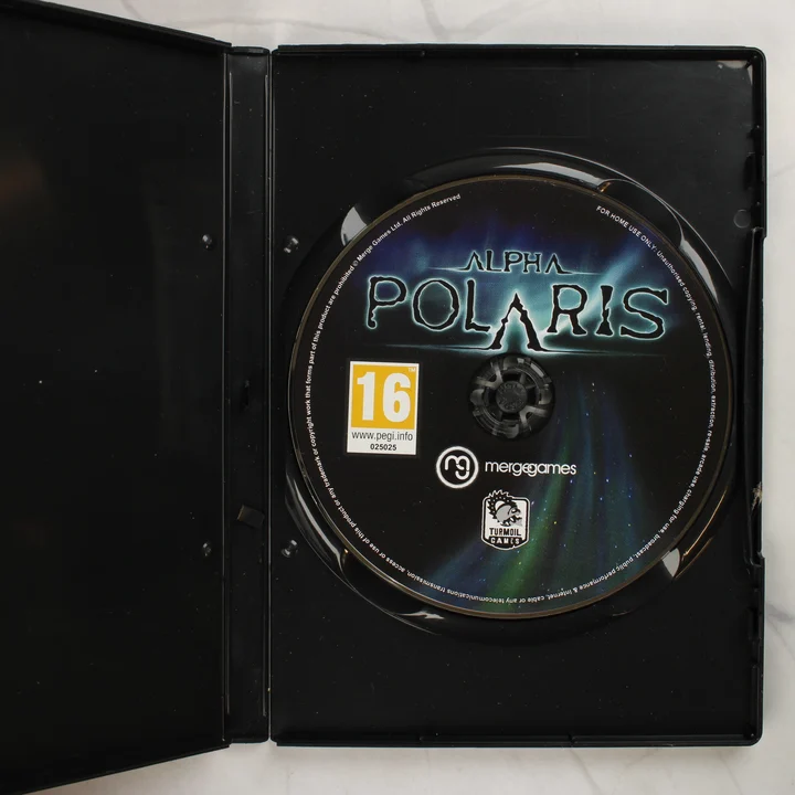 Alpha Polaris lemez Nyitott Alpha Polaris játéktok a lemezzel