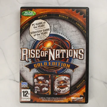 Rise of Nations Gold Edition PC játék előlapja