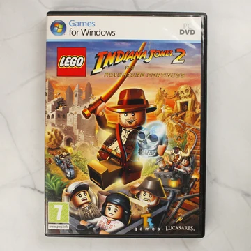 LEGO Indiana Jones 2 PC játék előlapja