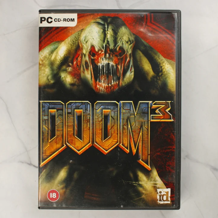 Doom 3 PC borító Doom 3 PC játék előlapja