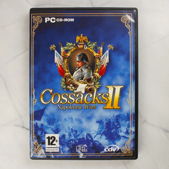 Cossacks II PC borító Cossacks II: Napoleonic Wars PC játék borítója