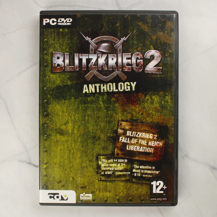 Blitzkrieg 2 Anthology elülső borító Blitzkrieg 2 Anthology PC játék borítója