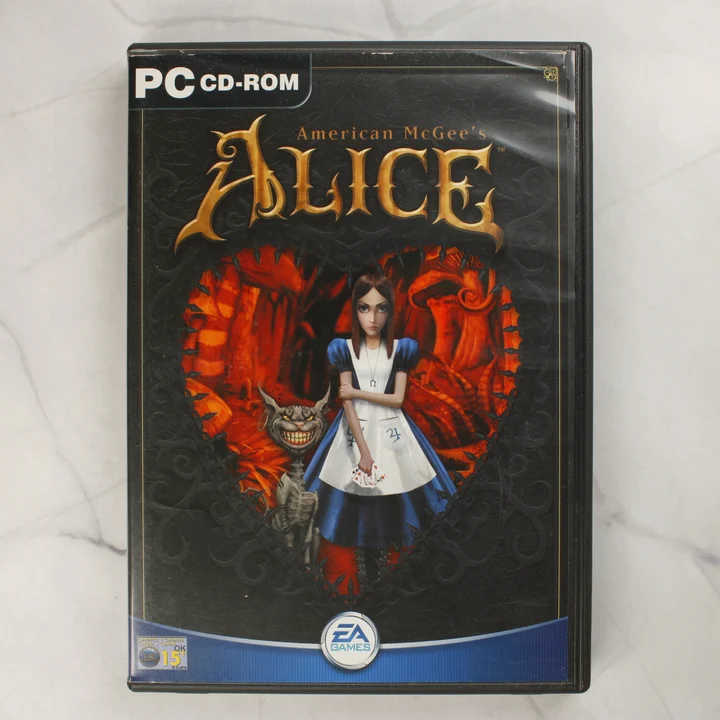 American McGee's Alice PC borító American McGee's Alice PC játék borítója