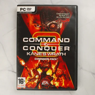 Command & Conquer 3 Kane's Wrath PC játék előlapja
