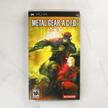 Metal Gear Acid 2 PSP játék előlapja