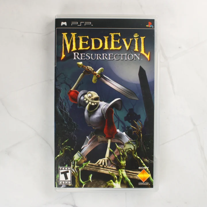 MediEvil Resurrection PSP játék elülső borítója