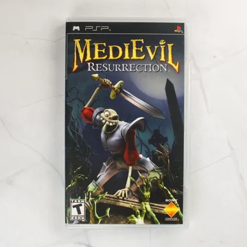 MediEvil Resurrection PSP játék elülső borítója