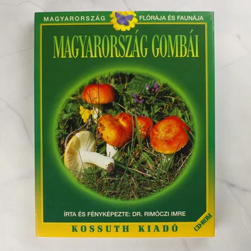 Magyarország gombái CD-ROM szoftver dobozának előlapja