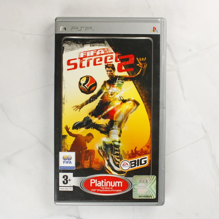 FIFA Street 2 Platinum PSP játék elölnézete