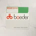 Zöld 5,25 colos floppy lemez a Boeder védőtasakban