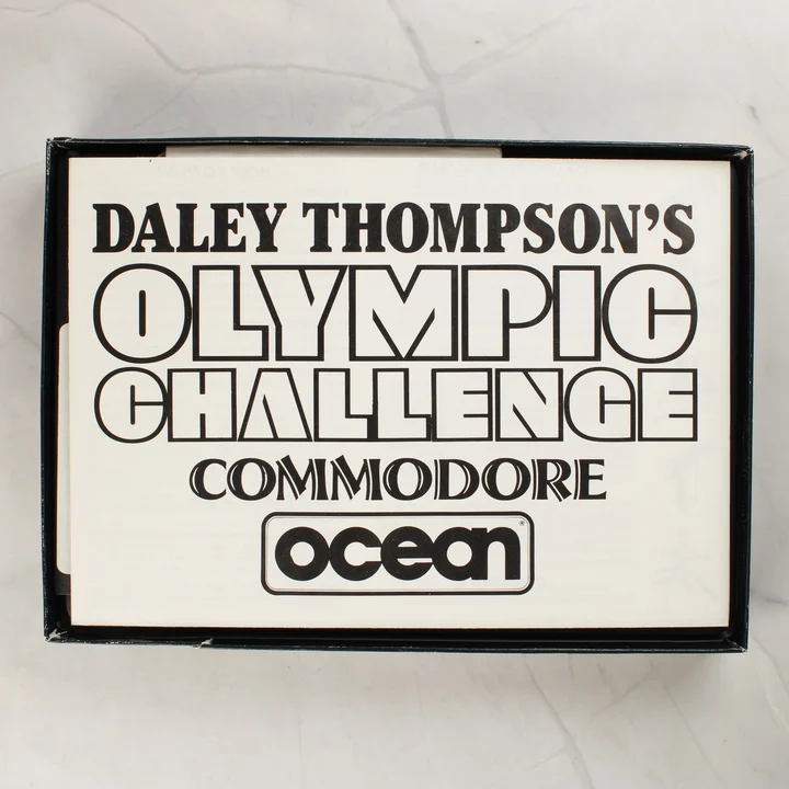 Használati útmutató Daley Thompson's Olympic Challenge használati útmutató