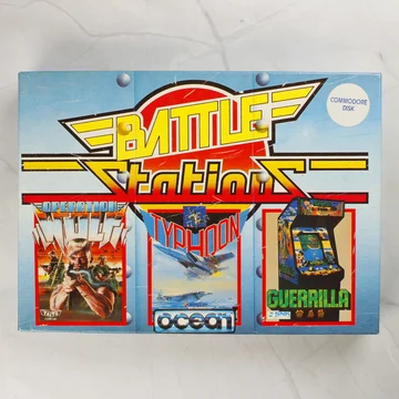 Battle Stations Commodore 64 játékgyűjtemény doboza