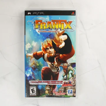 Frantix: A Puzzle Adventure PSP játék előlapi borítója