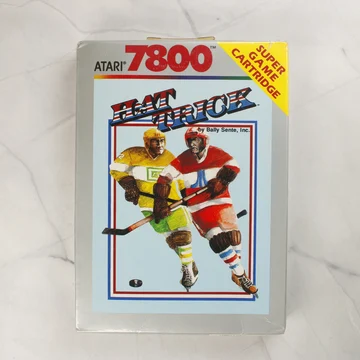 Atari 7800 Hat Trick videójáték dobozának előlapja