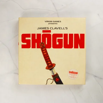 James Clavell's Shogun videójáték dobozának eleje