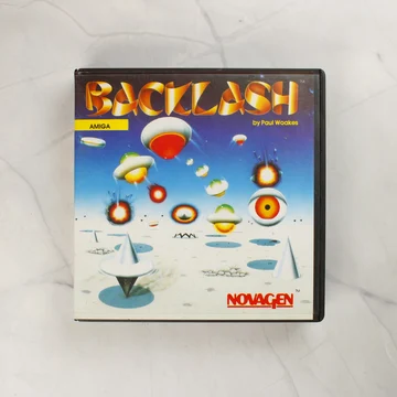 Backlash Amiga játék tokjának előlapja