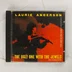 Laurie Anderson - The Ugly One with the Jewels CD előlapja a műanyag tokban