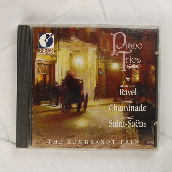 The Rembrandt Trio - Piano Trios CD előlapja a normál műanyag tokban