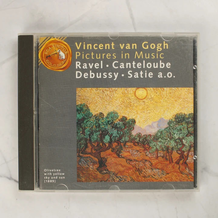 Vincent van Gogh - Pictures in Music CD előlapja a festménnyel