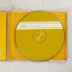 A sárga színű Vivaldi Concerti e cantate da camera CD-lemez a tokban
