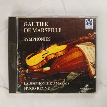 Pierre Gautier de Marseille - Symphonies CD előlapja a műanyag tokban
