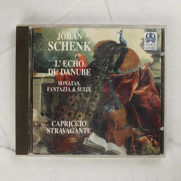 Johan Schenk - L'Écho du Danube CD előlapja a normál CD-tokban
