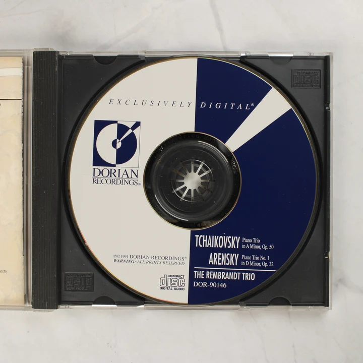 The Rembrandt Trio - Tchaikovsky & Arensky CD lemez The Rembrandt Trio - Tchaikovsky & Arensky CD lemez a tokban