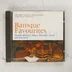 Baroque Favourites klasszikus zenei CD előlapja normál CD-tokban