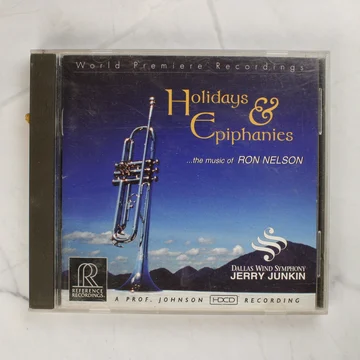 Ron Nelson - Holidays & Epiphanies CD előlapi borítója a műanyag tokban