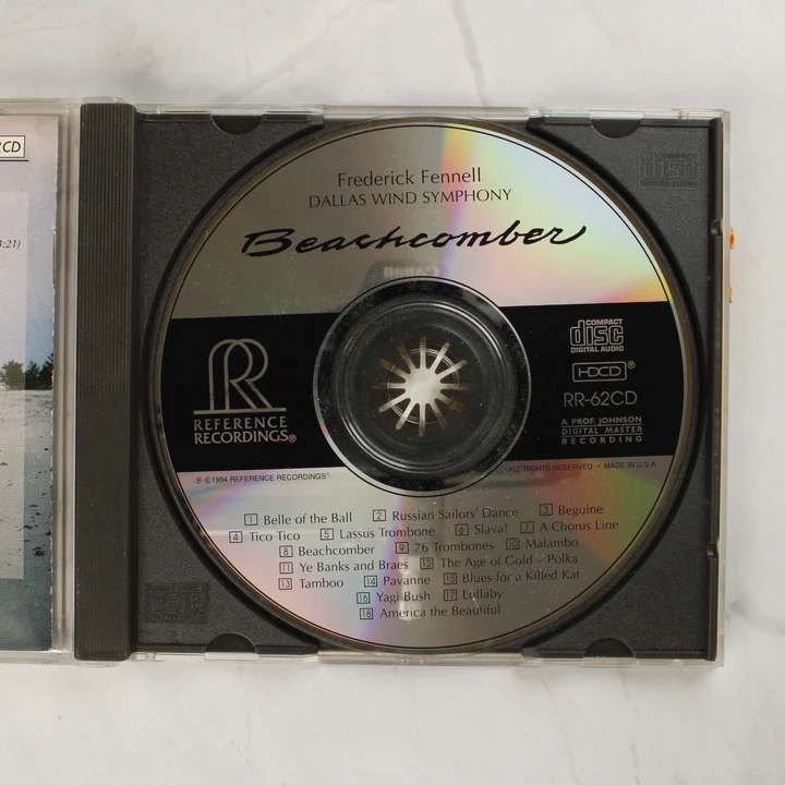 Beachcomber CD lemez A Beachcomber CD lemez a nyitott tokban