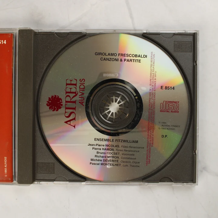 Girolamo Frescobaldi - Canzoni & Partite CD lemez Girolamo Frescobaldi Canzoni & Partite kompaktlemez a tokban