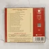 Girolamo Frescobaldi Canzoni & Partite CD-jének hátlapja számlistával és vonalkóddal